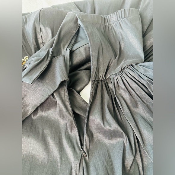 Vintage Elegant Black Strapless Formal Dress Size Large - Picture 6 of 11